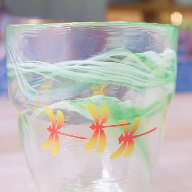 焼酎グラス玻璃杯 月夜野 青蝊