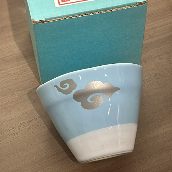Mt. Fuji Ceramic Tea Cup