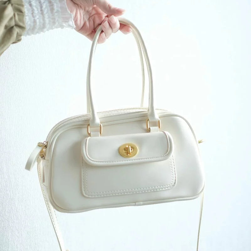 Minimalist Convertible Leather Bag