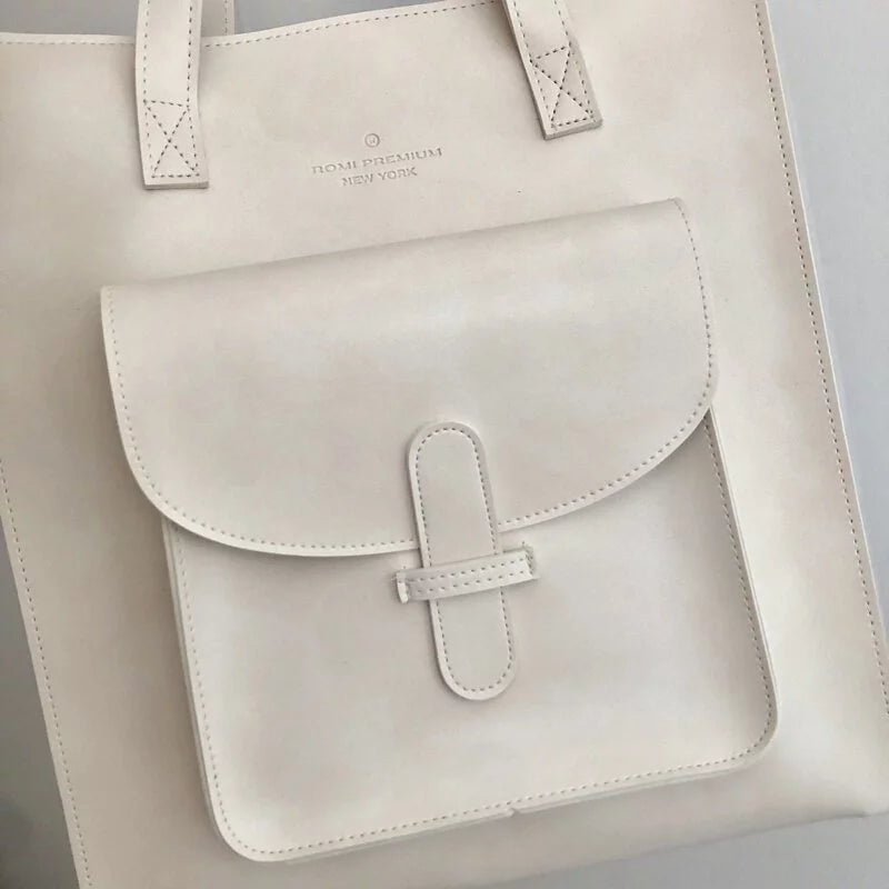 Vintage Soft Leather Convertible Bag
