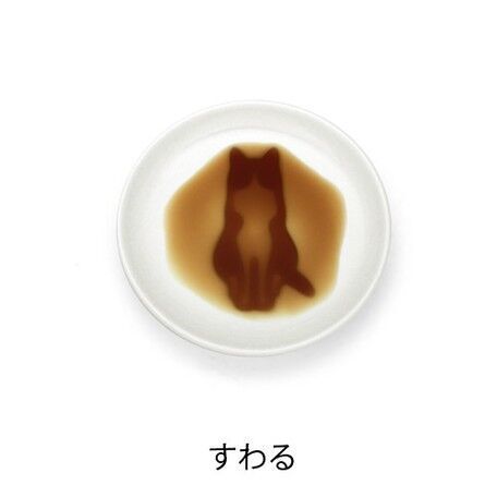Cat Soy Sauce Dish