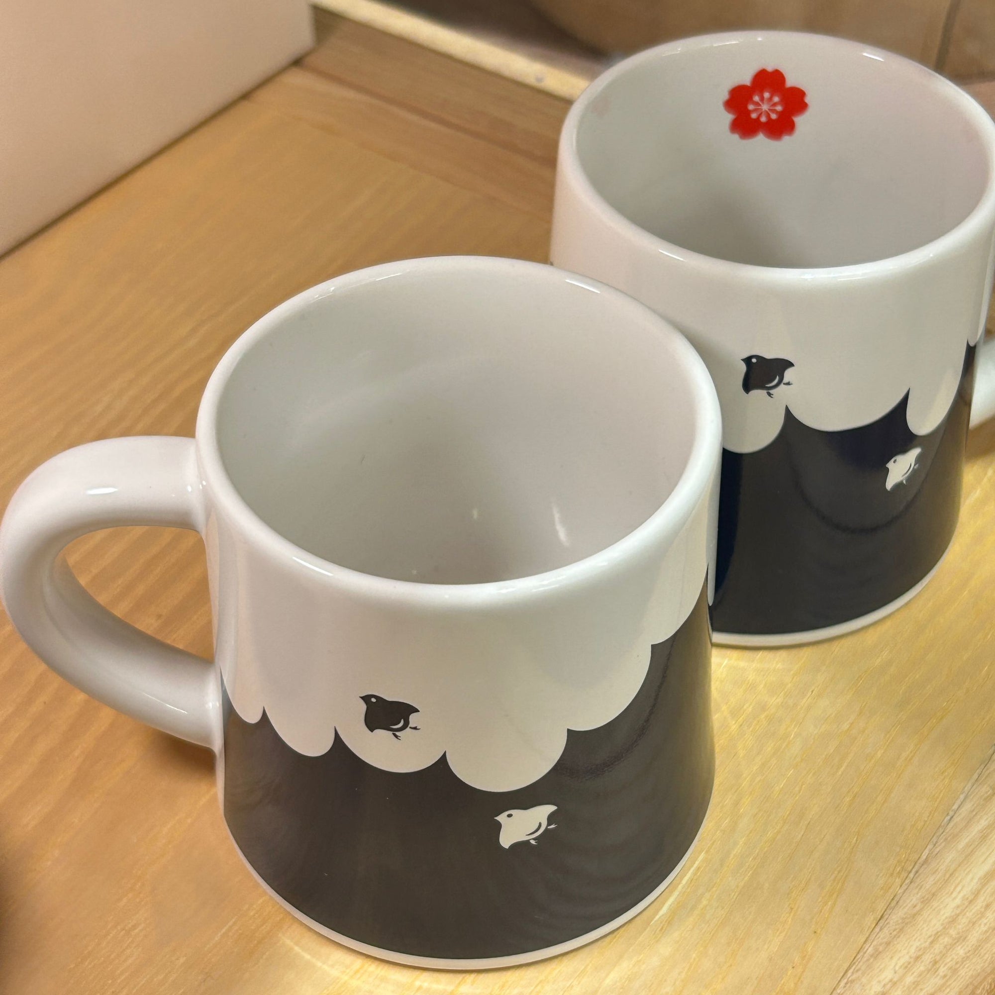 Japanese Mino‑ware Mount Fuji Ceramic Cup