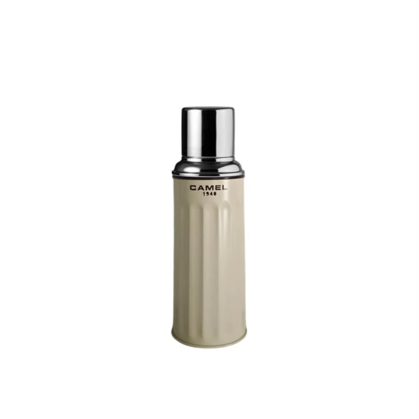 Camel 122 Glass Vacuum Flask 450ml in Beige at Grandmama Store in Hong Kong