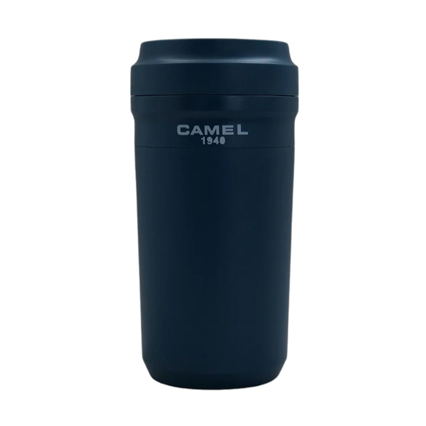 Camel Cuppa28 280ml Glass Vacuum Mug in Dark Navy Blue at Grandmama Store in Hong Kong