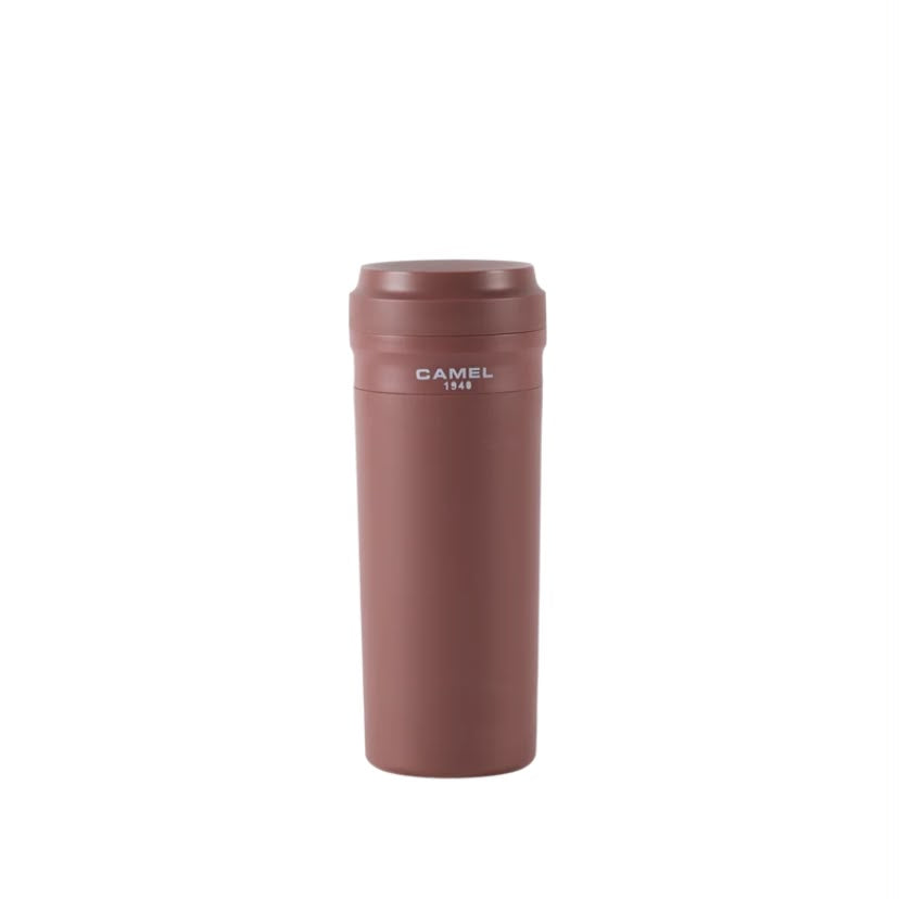 Camel Cuppa35 350ml Glass Vacuum Mug in Terracotta Brown at Grandmama Store in Hong Kong