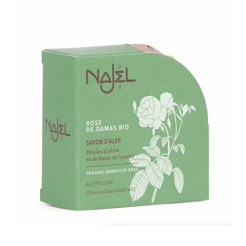 NAJEL｜Rose Essential Oil Whitening and Spot-Fading Soap 100g