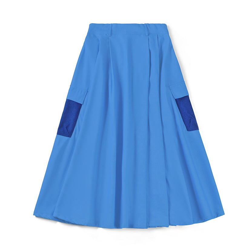 YAMA 海納翻蓋口袋長裙