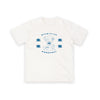 《Lazy Cat Tee》- White｜Bright Blue Tee