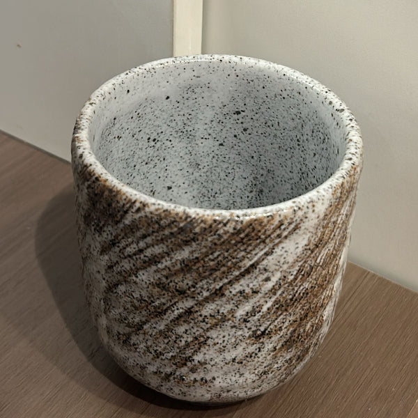 Japanese Swirl‑Pattern Tea Cup angle view showing interior at Grandmama Store in Hong Kong