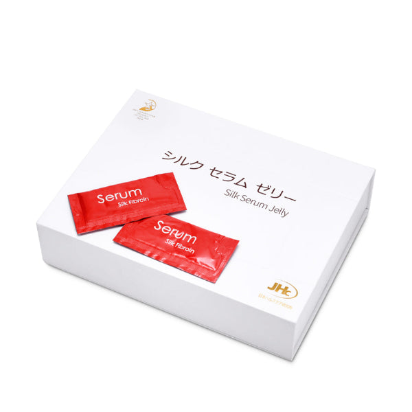 Serum Silk Jelly box with red sachets at Grandmama Store in Hong Kong