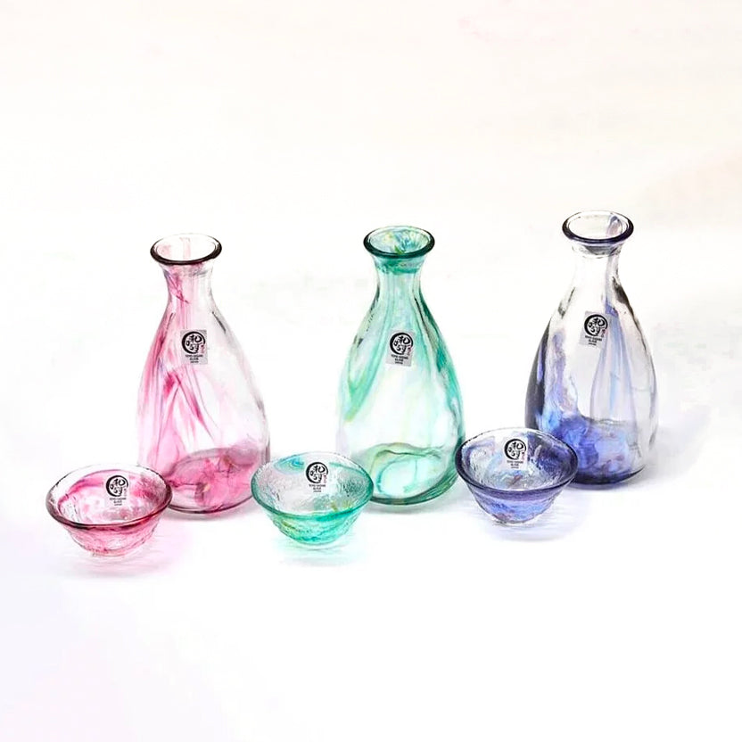 渦卷紋清酒組 (一壺一杯)