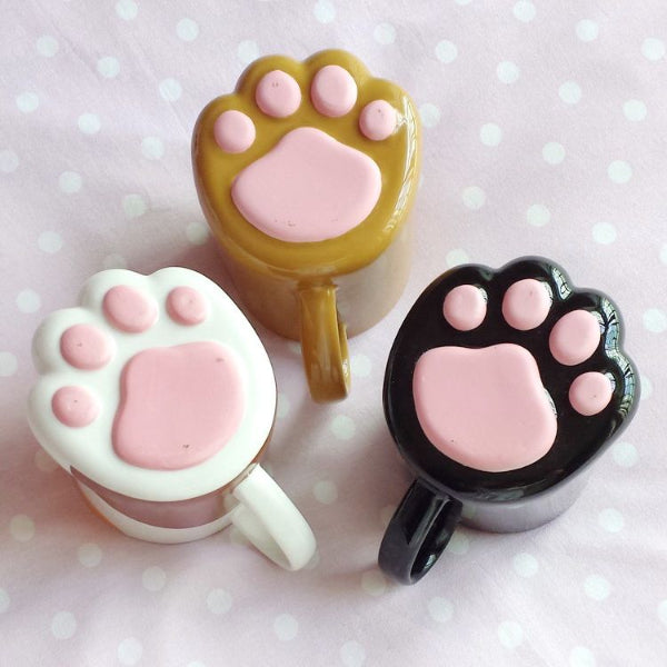 Underside view of pink paw pads on Cat Paw Mugs at Grandmama Store in Hong Kong