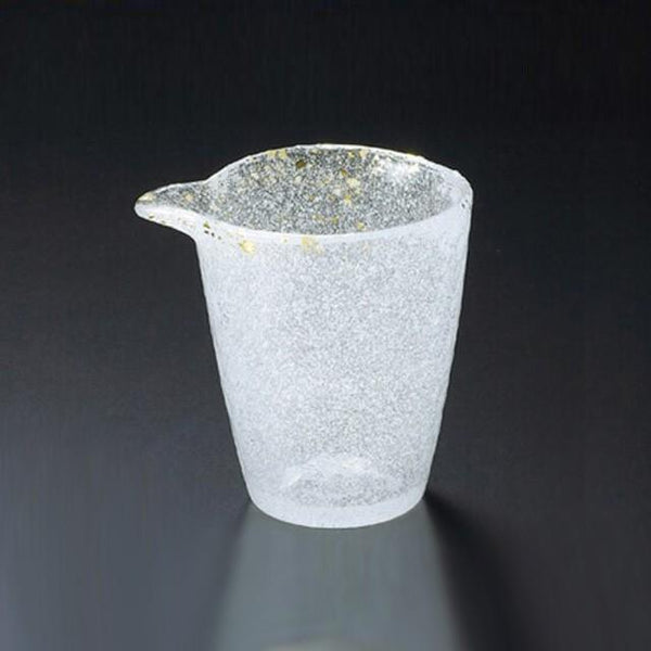 江戶硝子金箔點綴「輕雪」清酒壺